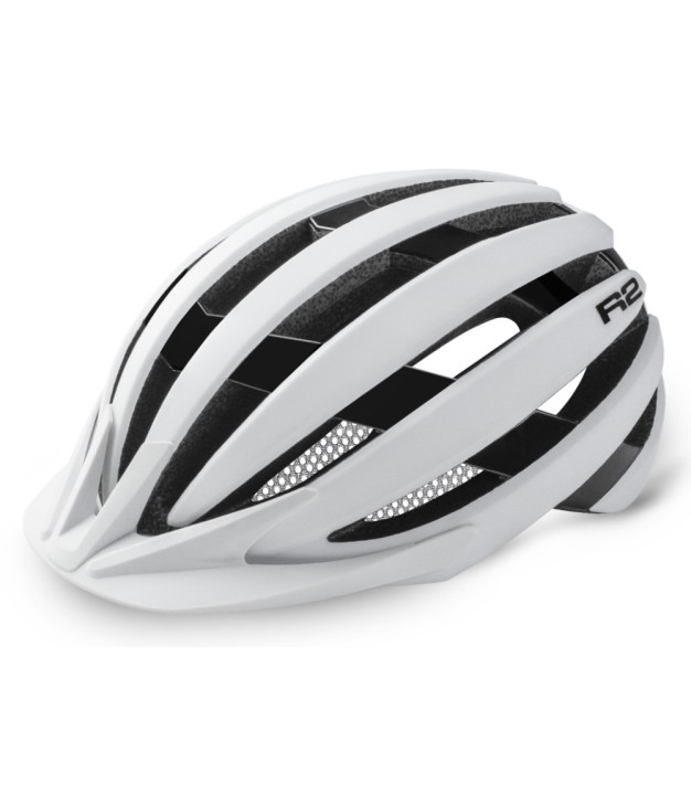 R2 Ventu Bike Helmet, Matt Gloss White/Black