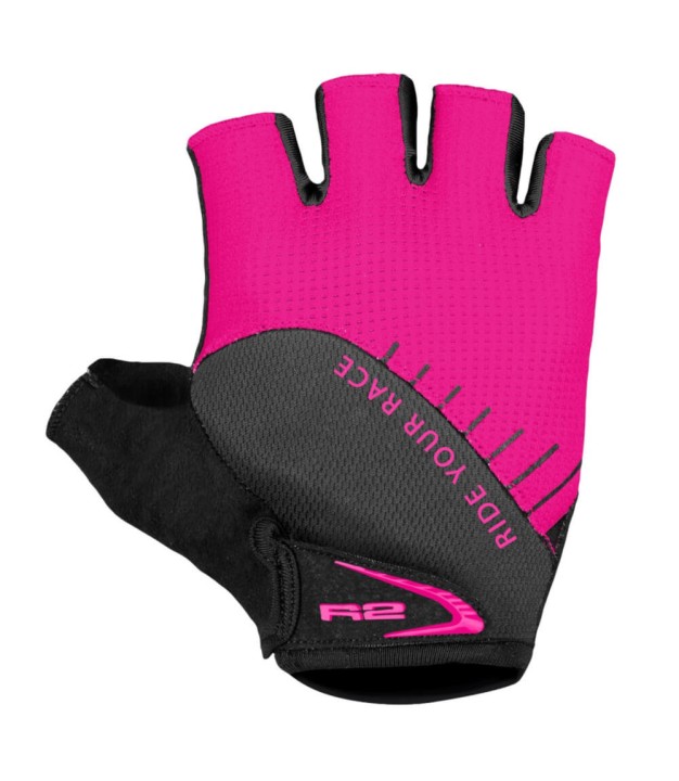 R2 Vouk Women's Bike Gloves, Pink/Black