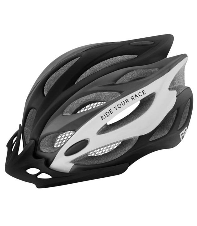 R2 Wind Bike Helmet, Black/White