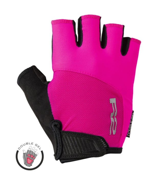 R2 Vittoria Women's Bike Gloves, Pink/Black