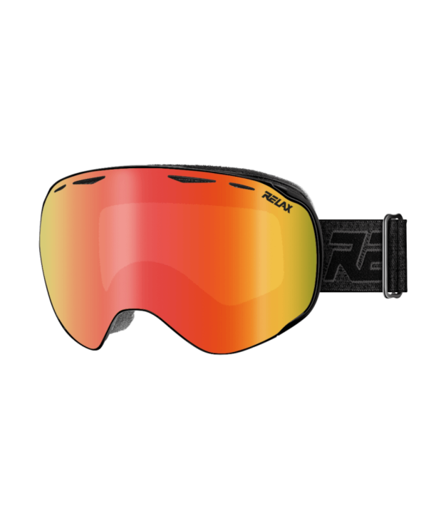 Relax Arc-Tec Ski Googles, matte black/brown/platinum