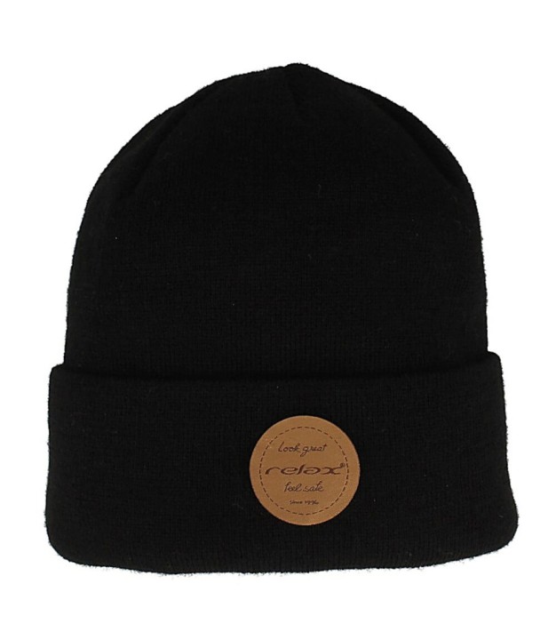 Relax Juven Unisex Winter Hat, Black