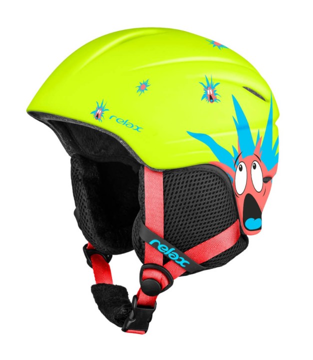 Relax Kids Ski Helmet Twister, Yellow/Red/Blue