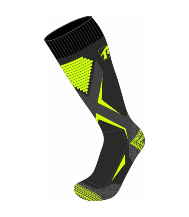 Relax Kids Ski Socks Thunder, Black/Yellow