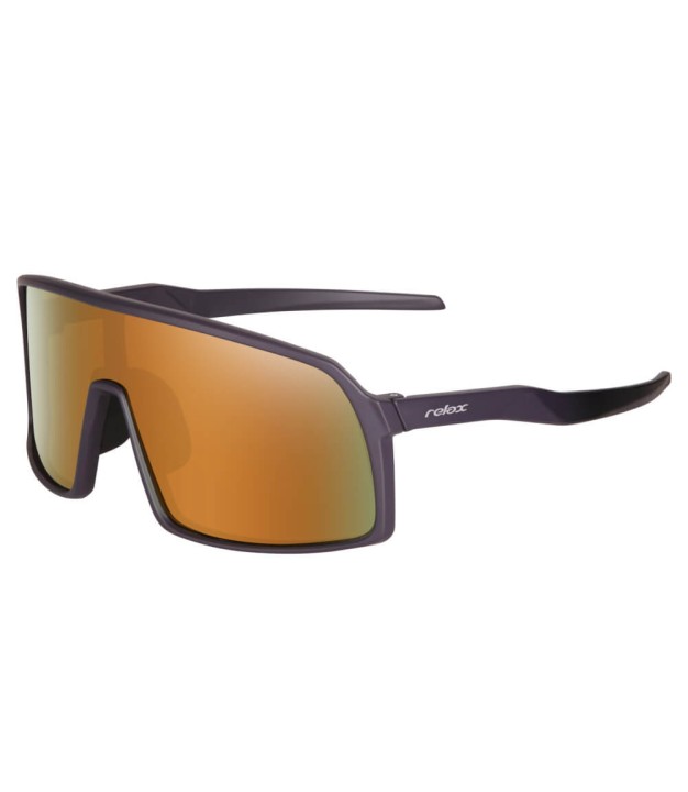 Relax Prati Sport Sunglasses, Polarized Grey Cloud, Black