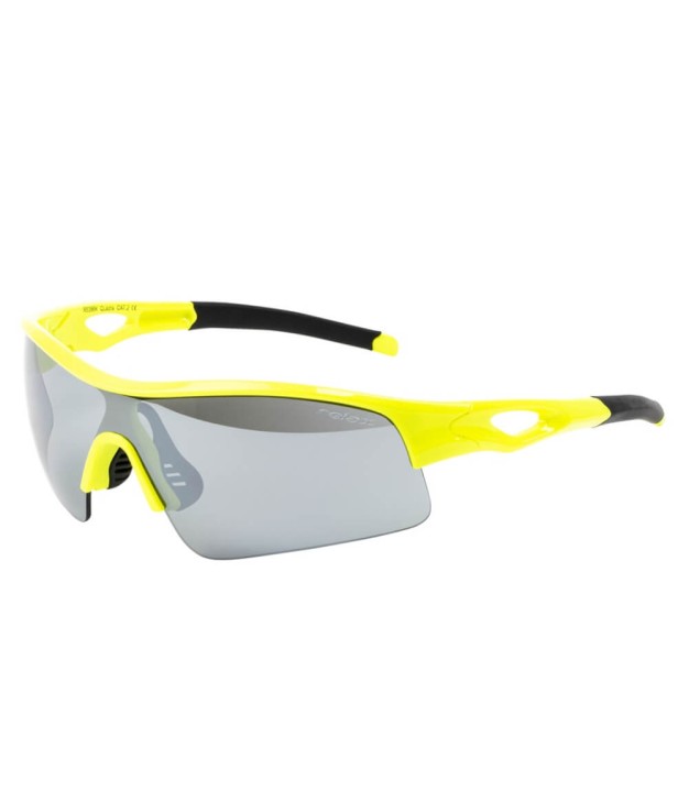 Relax Quadra Sunglasses, Grey Cloud, Glossy Yellow