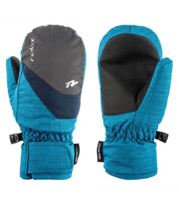 Relax Quente Kids Ski Gloves, Blue