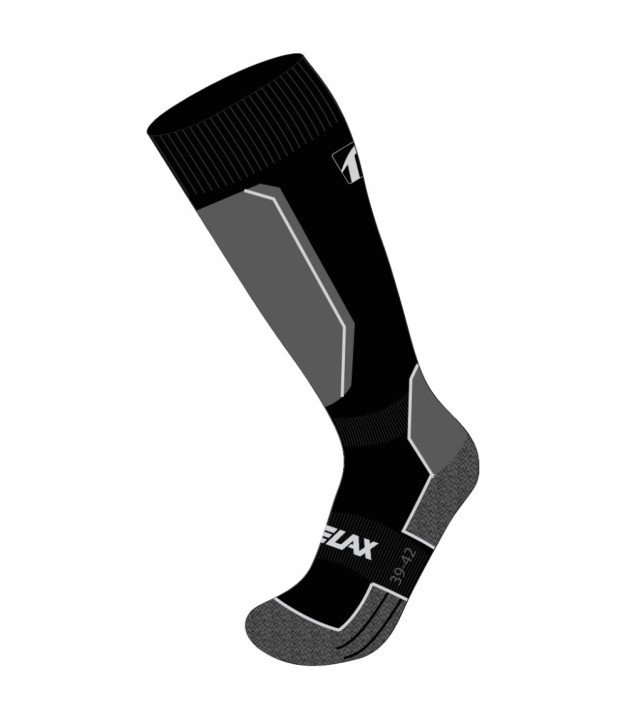 Relax Ski Socks Carve, Black/White