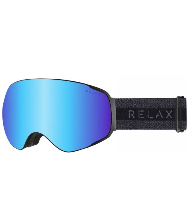 Relax Slope Ski Goggles, Black, Grey Cloud