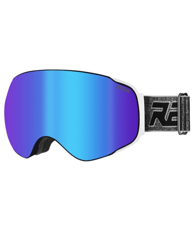 Relax Slope Ski Goggles, Black, Ice Blue Platinum