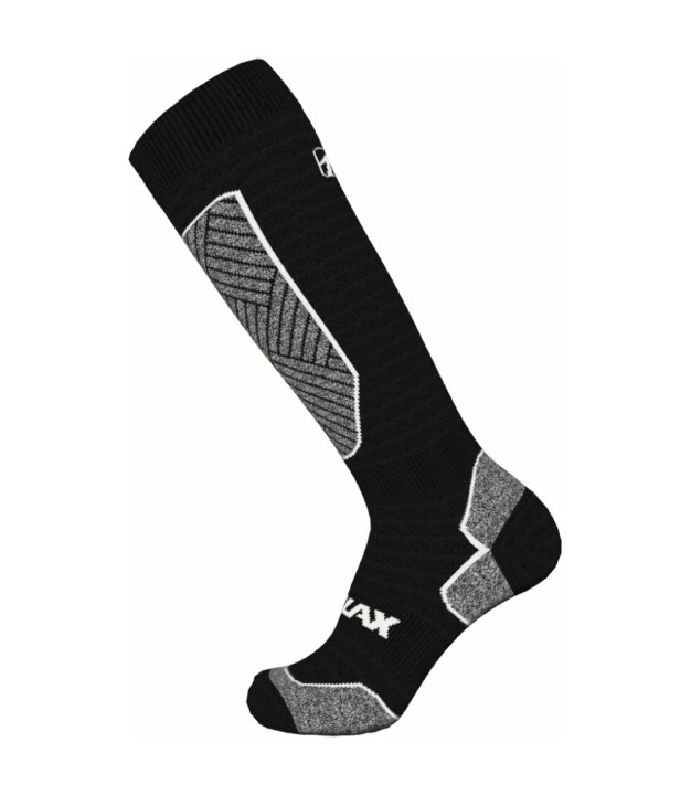 Relax Unisex Ski Socks Alpine, Black/White