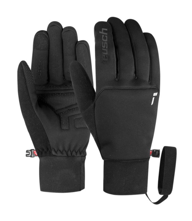 Reusch Backcountry Touch-Tec Gloves, Black/Silver