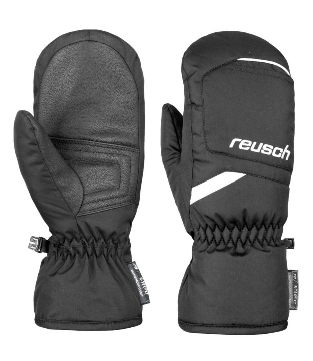 Reusch Bennet R-Tex XT Junior Mitten, Black/White