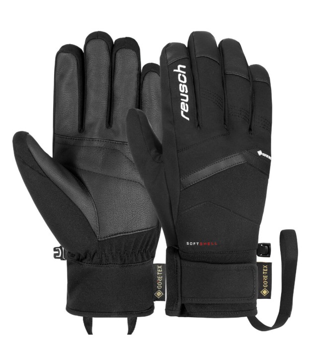 Reusch Blaster Gore-Tex Men's Gloves, Black/White