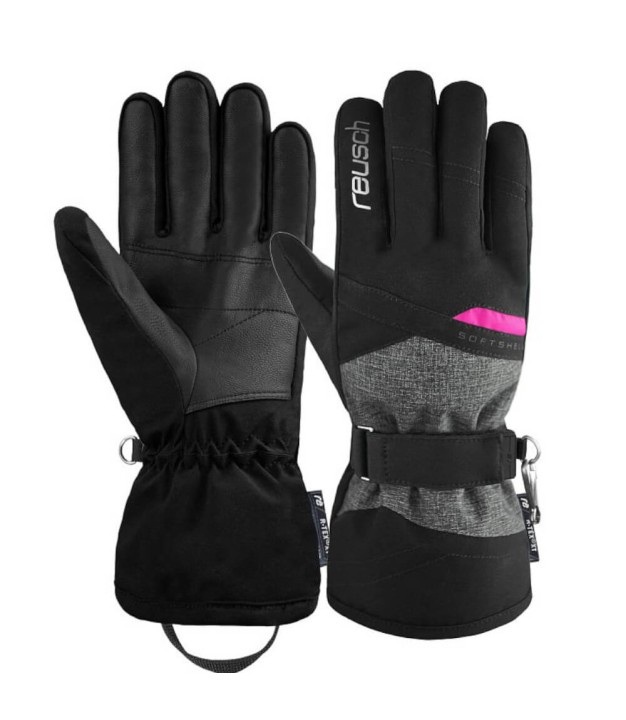 Reusch Helena R-Tex XT Women's Gloves, Black/Pink