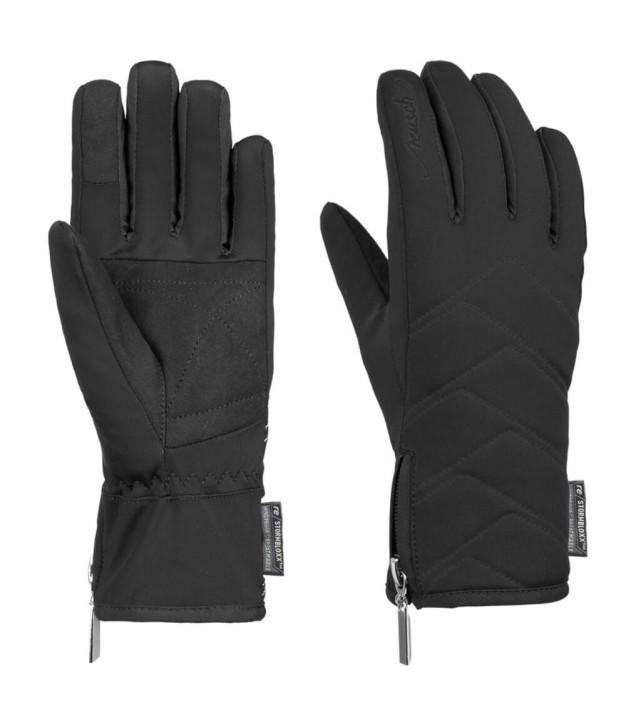 Reusch Loredana Touch-Tec, Black | Sieviešu Ziemas Cimdi
