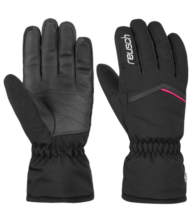 Reusch Marisa Women's Gloves, Black/Pink