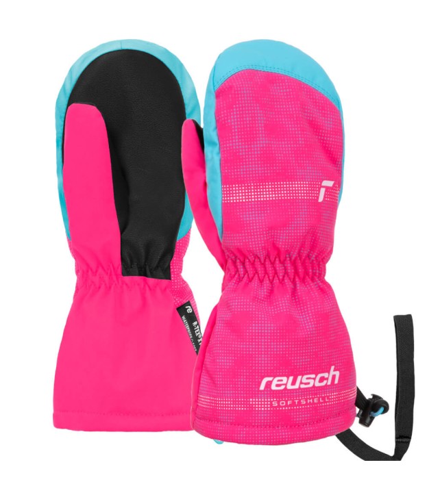 Reusch Maxi R-Tex XT Baby Mitten, pink/blue