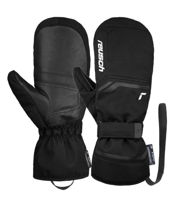 Reusch Primus R-TEX® XT Men's Mittens, Black/White