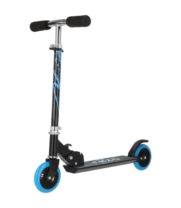 Rezo 120mm Kids Sports Scooter, Black/Blue