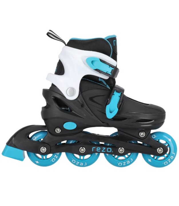 Rezo Hana Jr. Kids In-Line Skates, Black/Blue