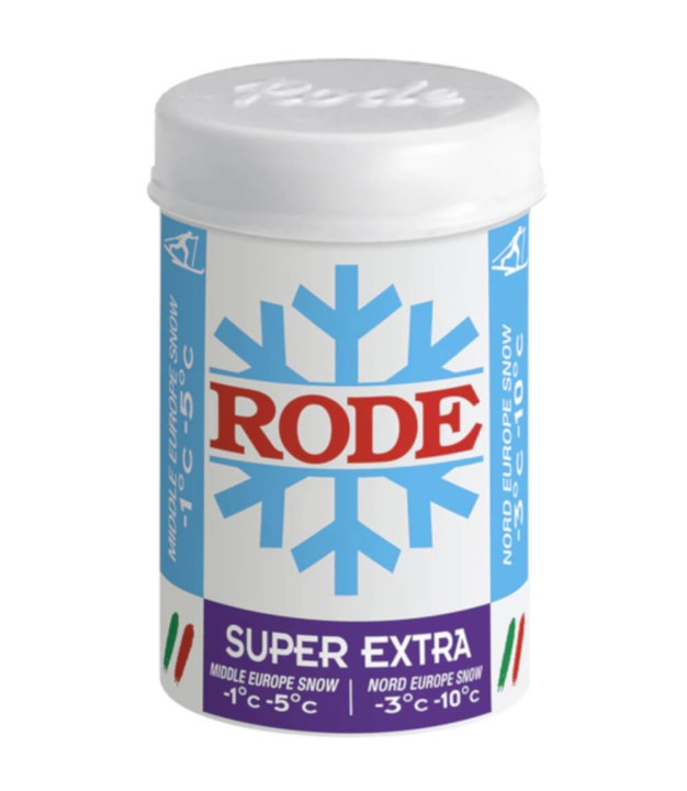 Rode P38 Blue Super Extra Grip Wax -1/-5C, Pedas smēre