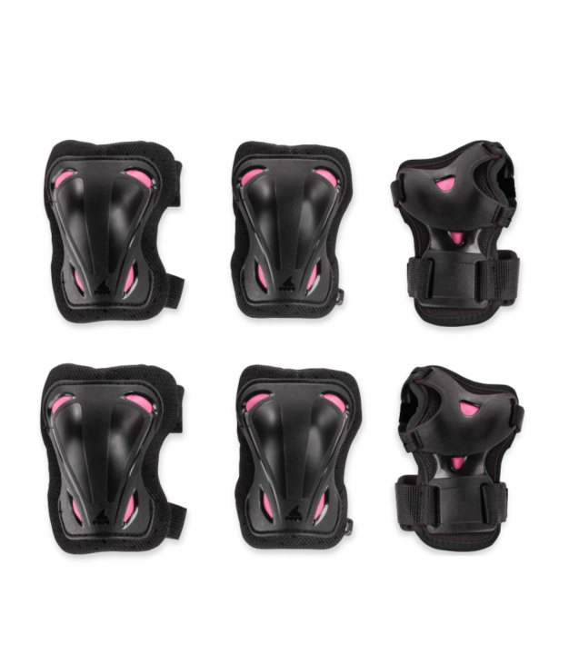 Rollerblade Women Skate Gear 3 Pack, black/pink