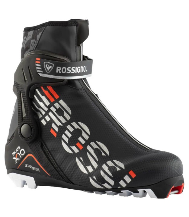 Rossignol X-10 Race Skate Nordic Women's Boots, Black/Red