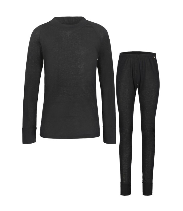 Rukka Tiilikka Jr Kids Baselayer Set, Black