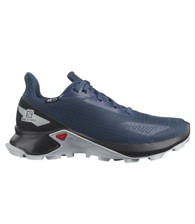 Salomon Alphacross Blast Junior Climasalomon™ WP, Dark Denim/Black/Pearl Blue