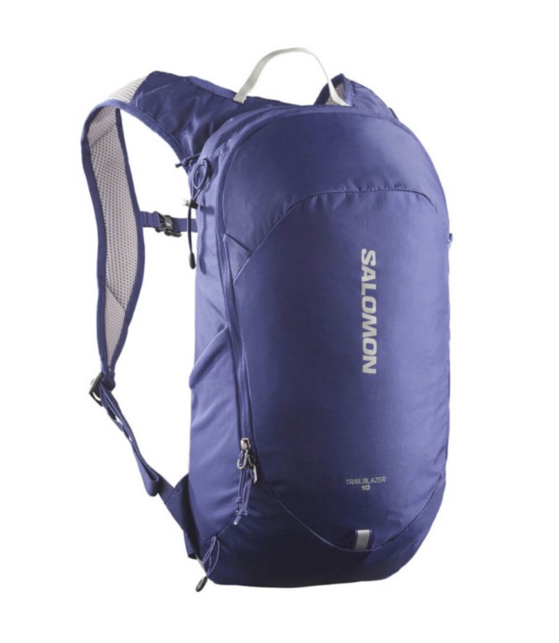 Salomon TRAILBLAZER 10 Backpack, mazarine blue/ghost gray