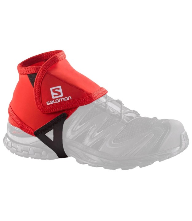 Salomon Trail Gaiters Low, red, L38002000