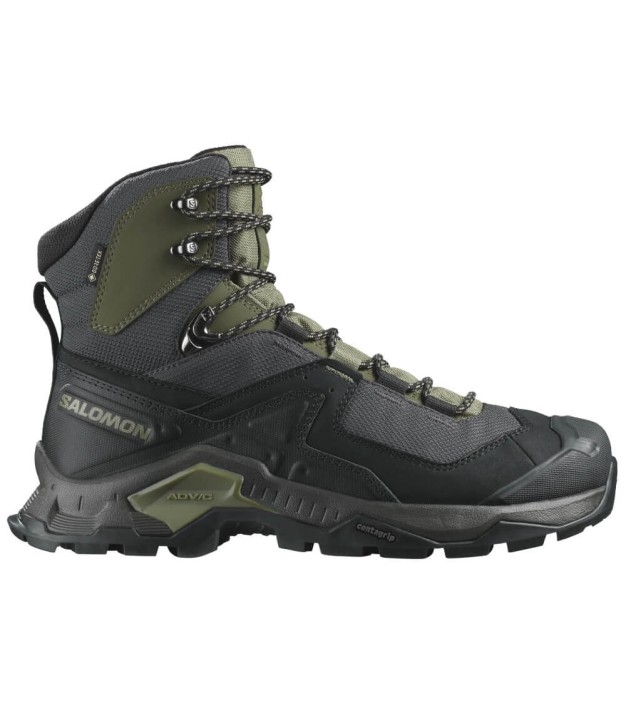 Salomon Quest Element GORE-TEX Men's Boots, Black/Green/Olive