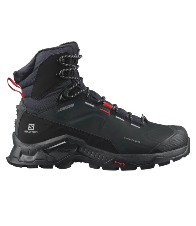 Salomon Quest Winter Thinsulate™ CSWP, Black/Goji Berry