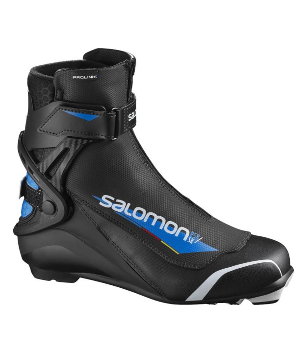 Salomon RS8 ProLink Skating Ski Boots, Black/Blue