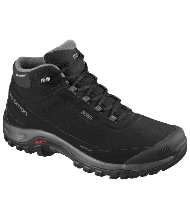 Salomon Shelter CS WP Men's Winter Boots, black/ebony, 411104