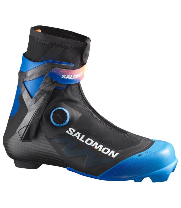 Salomon S/LAB Skate BOA®, Black/Race Blue/Process Blue-X