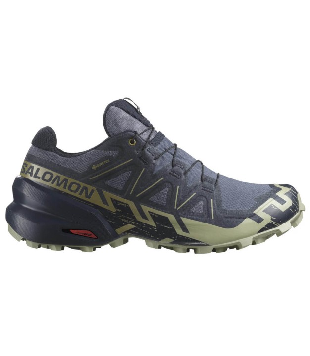 Salomon Speedcross 6 Gore-Tex Men's Shoes, Grisaille/Carbon