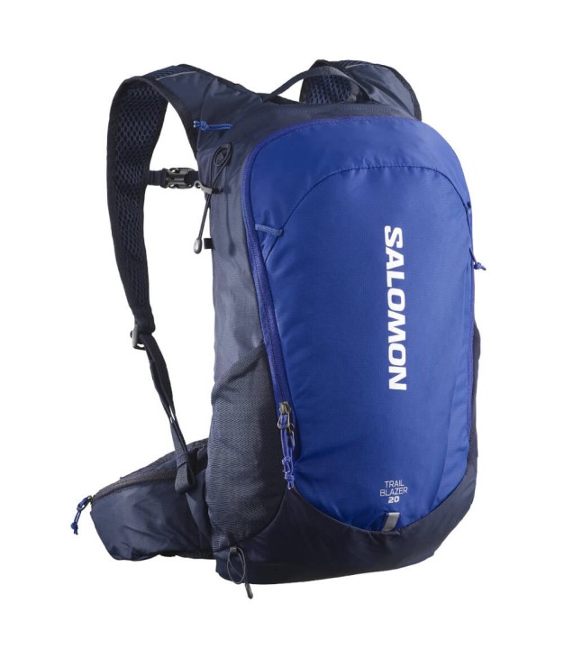 Salomon Trailblazer 20 Unisex Everyday Bag, Surf The Web/Black Iris