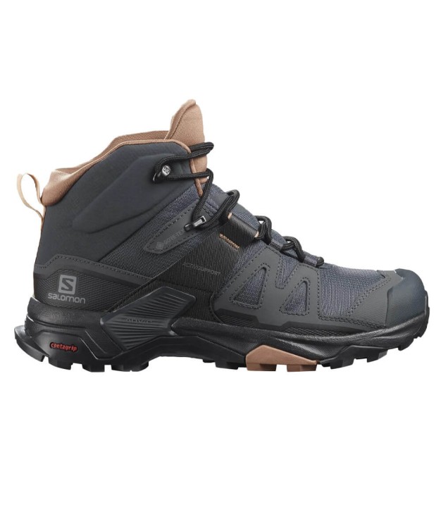 Salomon X Ultra 4 Mid Gore-Tex Women's, Ebony/Mocha/Cream