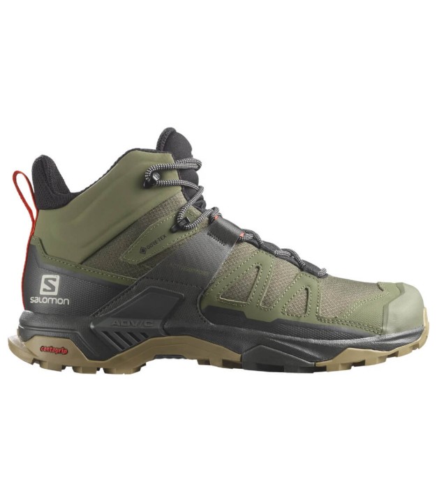 Salomon X Ultra 4 Mid Gore-Tex Men's, Deep Lichen Green/Peat/Kelp