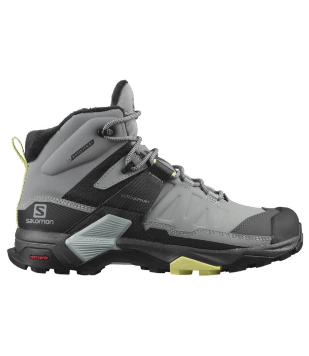 Salomon X Ultra 4 Mid TS CS WP Women's Winter Boots, Monument/Black/Charlock