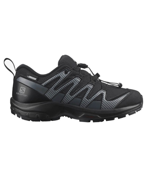 Salomon XA Pro V8 Climasalomon Waterproof Kids Shoes, Black