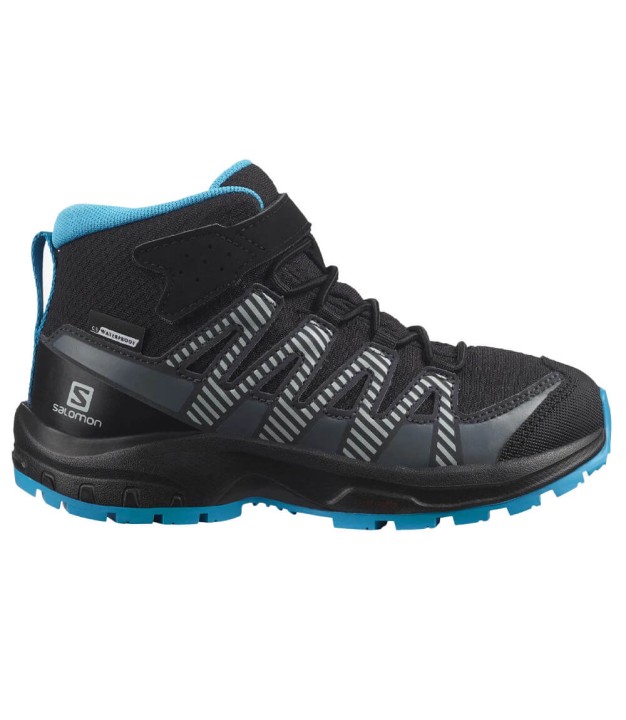 Salomon XA Pro V8 Mid Kids Climasalomon WP, Black/Ocean