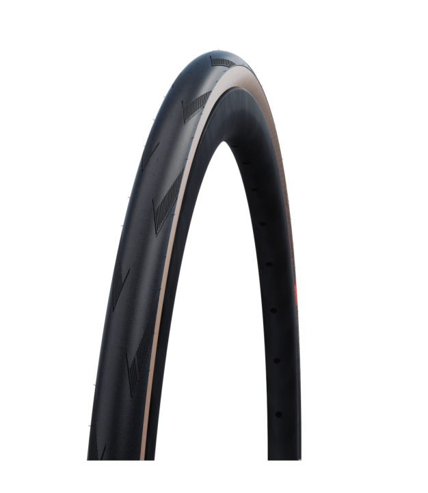 Schwalbe Pro One Folding Tire 700x30c, transparent sidewall