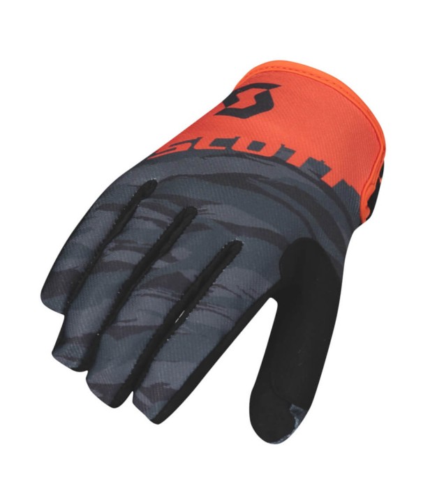 Scott 350 Dirt Gloves, Black/Orange