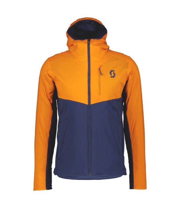 Scott Insuloft Light Men's Jacket, Midnight Blue/Copper Orange