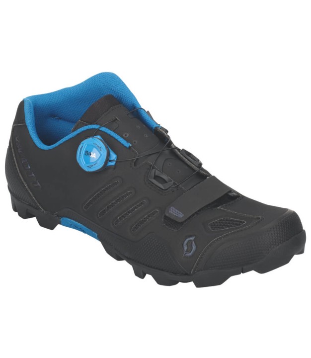 Scott MTB Shr-alp RS Shoe, Matt Black/Atlantic Blue