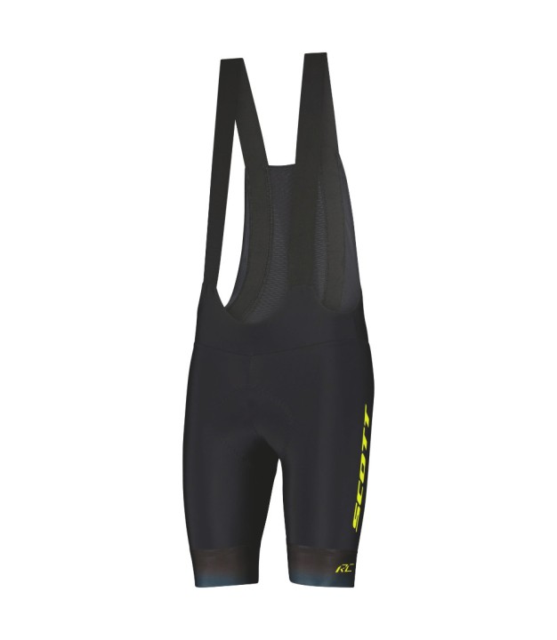 Scott RC Pro WC Edt. +++ Men's Bibshorts, Black/Yellow