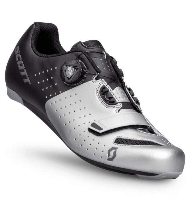 Scott Road Comp BOA® Shoe, Silver/Black